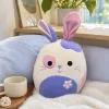 A variety of cartoon color rabbit dolls, soft and cute children's throw pillows, fabric toys and gifts are available for selection details Picture
